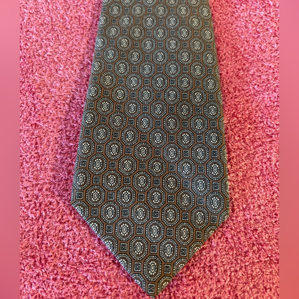 Hermés Saint-Honore Men’s Silk Tie Handmade